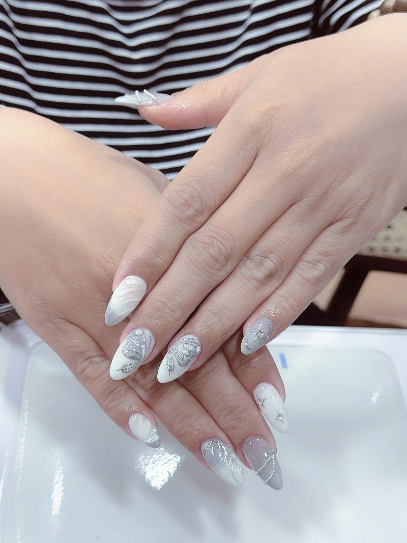 Bộ sưu tập mẫu nail khách làm tại Fleur